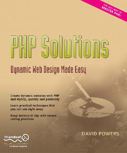دانلود نسخه کامل کتاب Php Solutions – Dynamic Web Design Made Easy