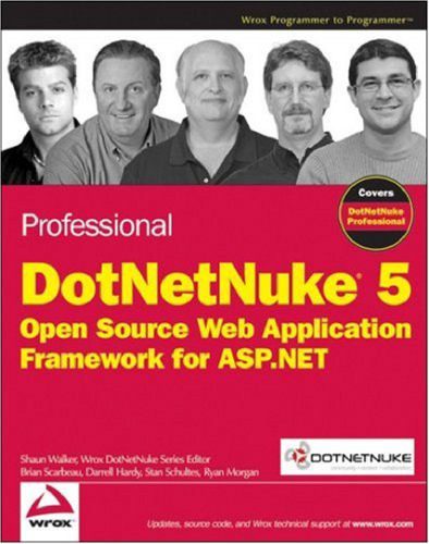 دانلود نسخه کامل کتاب Professional DotNetNuke 5: open source Web application framework for ASP.NET
