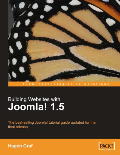 دانلود نسخه کامل کتاب Building Websites with Joomla 1.5 [PHP CMS]