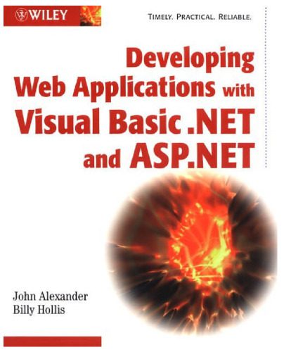 دانلود نسخه کامل کتاب Developing Web applications with Visual Basic .NET and ASP.NET