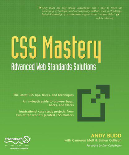دانلود نسخه کامل کتاب CSS Mastery: Advanced Web Standards Solutions
