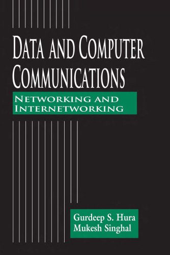 دانلود نسخه کامل کتاب Data and computer communications: networking and internetworking