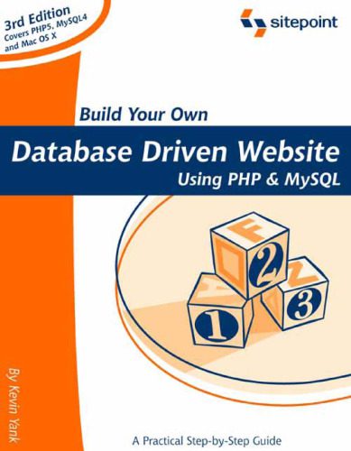 دانلود نسخه کامل کتاب Build Your Own Database Driven Website Using PHP and MySQL