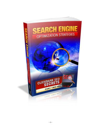 دانلود نسخه کامل کتاب Search Engine Optimization Strategies Part Two