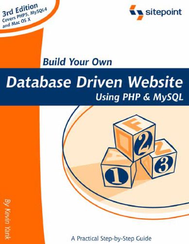 دانلود نسخه کامل کتاب Build Your Own Database Driven Website Using PHP and MySQL