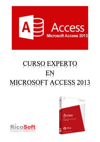 دانلود کتاب Curso experto en Microsoft Access 2013 – Curso experto و Microsoft Access 2013