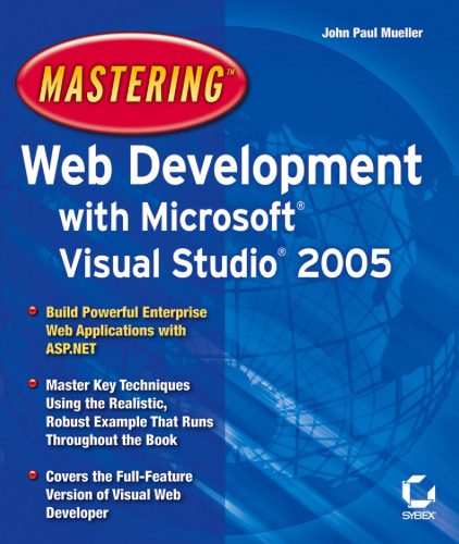 دانلود نسخه کامل کتاب Mastering Web Development with Microsoft Visual Studio 2005
