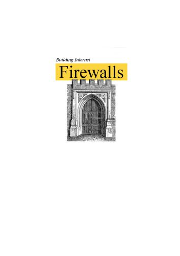 دانلود نسخه کامل کتاب Building Internet Firewalls: Internet and Web security