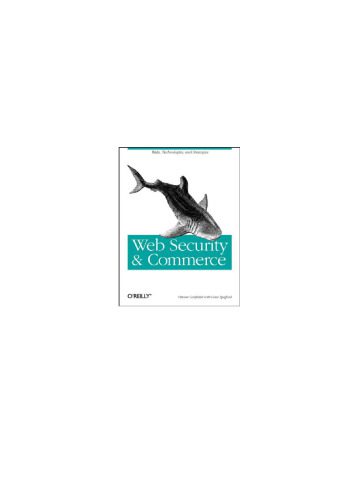 دانلود نسخه کامل کتاب Web Security & Commerce