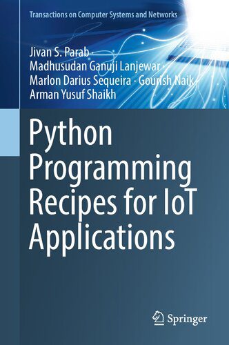 دانلود نسخه کامل کتاب Python Programming Recipes for IoT Applications