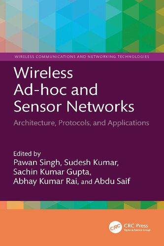 دانلود نسخه کامل کتاب Wireless Ad-hoc and Sensor Networks: Architecture, Protocols, and Applications