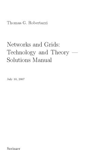 دانلود نسخه کامل کتاب Networks and Grids: Technology and Theory (Information Technology: Transmission, Processing and Storage)