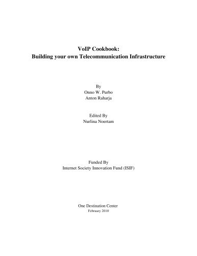 دانلود نسخه کامل کتاب VoIP Cookbook : Building your own Telecommunication Infrastructure