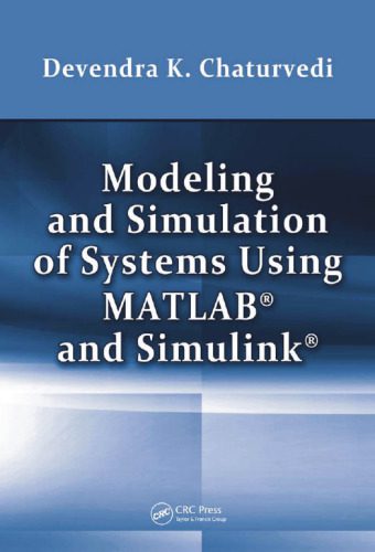 دانلود نسخه کامل کتاب Modeling and simulation of systems using MATLAB and Simulink