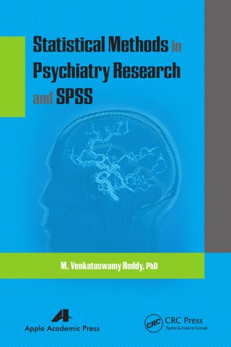 دانلود نسخه کامل کتاب Statistical methods in psychiatry research and SPSS