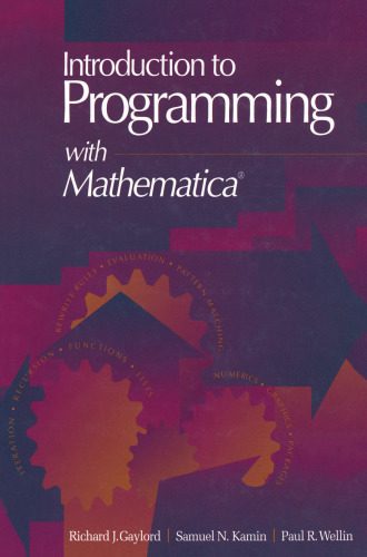 دانلود نسخه کامل کتاب Introduction to Programming with Mathematica®: Includes diskette
