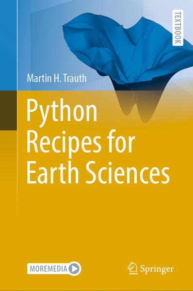 دانلود نسخه کامل کتاب Python Recipes for Earth Sciences