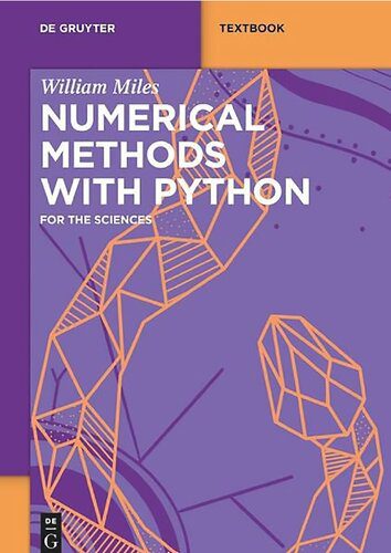 دانلود نسخه کامل کتاب Numerical Methods with Python: For the Sciences