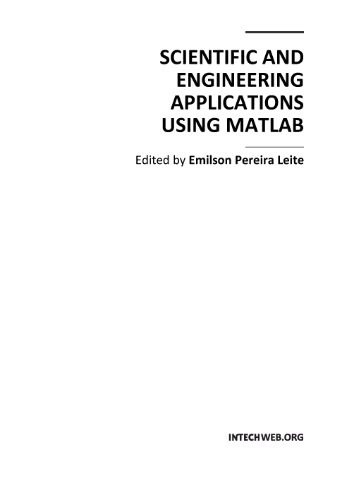 دانلود نسخه کامل کتاب Scientific and Engineering Applications Using MATLAB (intech)