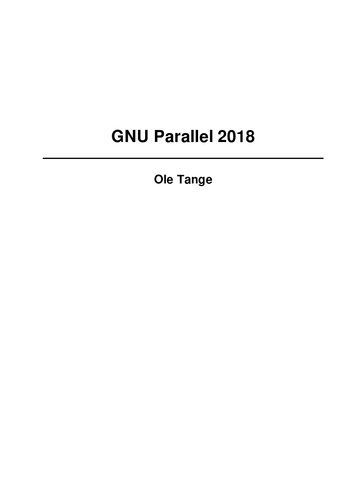 دانلود کتاب GNU Parallel 2018 – GNU Parallel 2018