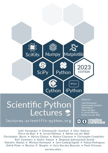 دانلود نسخه کامل کتاب Scientific Python Lectures