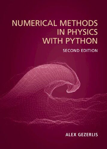 دانلود نسخه کامل کتاب Numerical Methods in Physics with Python (2nd Edition)