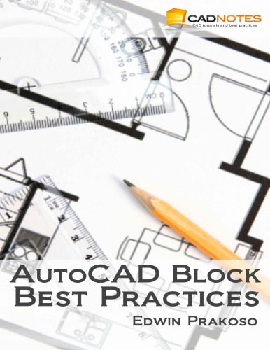 دانلود نسخه کامل کتاب AutoCAD Block Best Practices