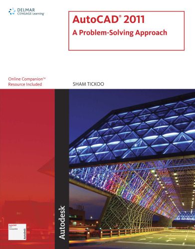 دانلود نسخه کامل کتاب AutoCAD 2011: a problem solving approach