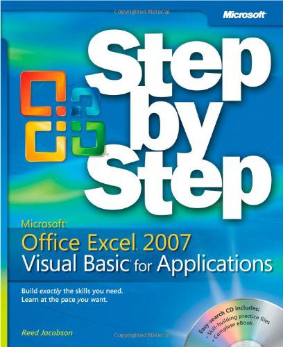دانلود نسخه کامل کتاب Microsoft Office Excel 2007 Visual Basic for Applications Step by Step