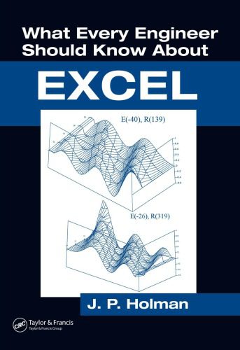 دانلود نسخه کامل کتاب What Every Engineer Should Know About Excel