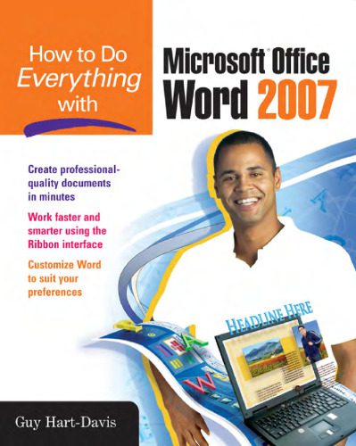 دانلود نسخه کامل کتاب How to Do Everything with Microsoft Office Word 2007 (How to Do Everything)