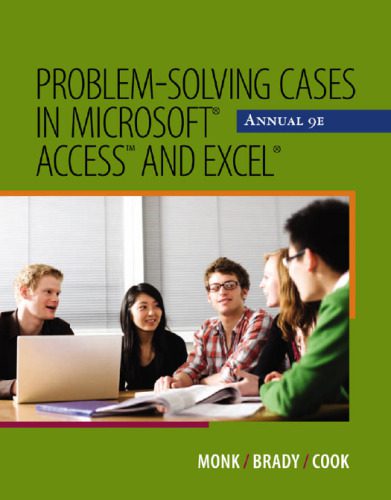 دانلود نسخه کامل کتاب Problem Solving Cases in Microsoft Access and Excel