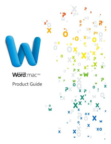 دانلود نسخه کامل کتاب Word: Mac 2011. Product Guide