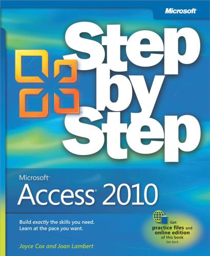 دانلود نسخه کامل کتاب Microsoft Access 2010 Step by Step (with Practice Files)
