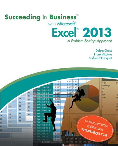 دانلود نسخه کامل کتاب Succeeding in Business with Microsoft Excel 2013: A Problem-Solving Approach
