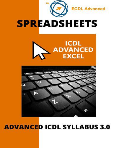 دانلود نسخه کامل کتاب ECDL/ICDL Advanced Excel: A step-by-step guide to Advanced Spreadsheets using Microsoft Excel