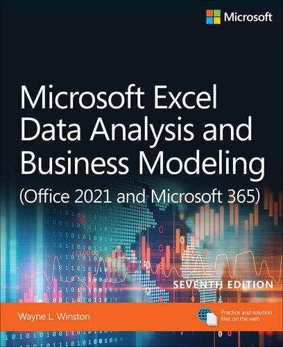 دانلود نسخه کامل کتاب Microsoft Excel Data Analysis and Business Modeling (Office 2021 and Microsoft 365) 7th edition
