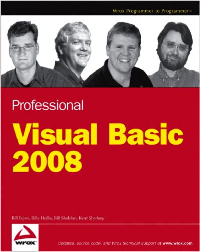 دانلود نسخه کامل کتاب Professional Visual Basic 2008