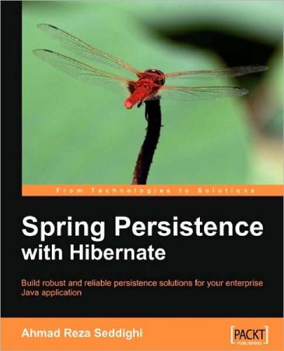دانلود نسخه کامل کتاب Spring Persistence with Hibernate