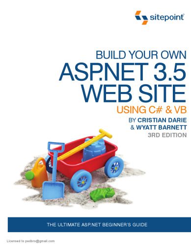 دانلود نسخه کامل کتاب Build Your Own ASP.NET 3.5 Web Site Using C# & VB