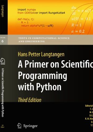 دانلود نسخه کامل کتاب A Primer on Scientific Programming with Python