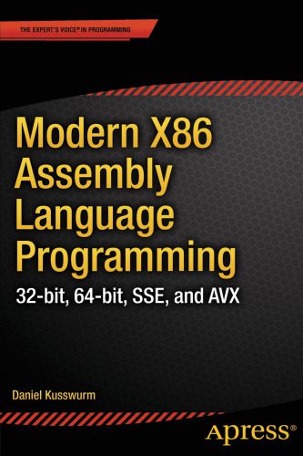 دانلود نسخه کامل کتاب Modern X86 Assembly Language Programming: 32-bit, 64-bit, SSE, and AVX