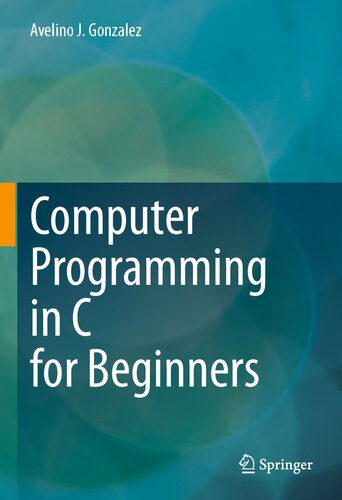 دانلود نسخه کامل کتاب Computer Programming in C for Beginners
