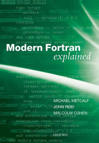 دانلود نسخه کامل کتاب Modern Fortran Explained
