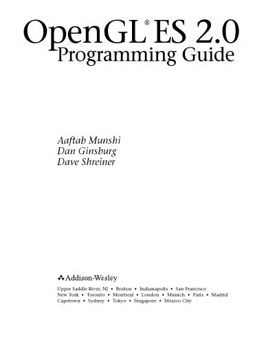 دانلود نسخه کامل کتاب The OpenGL ES 2.0 programming guide