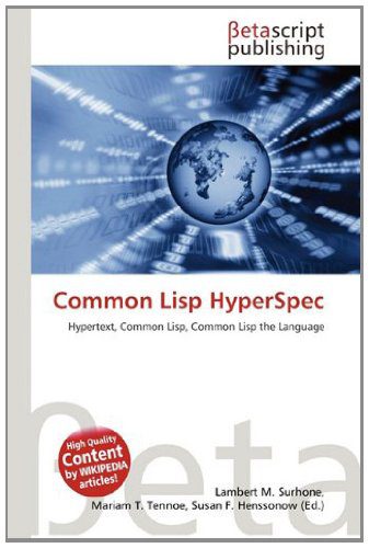 دانلود نسخه کامل کتاب Common Lisp hyperspec