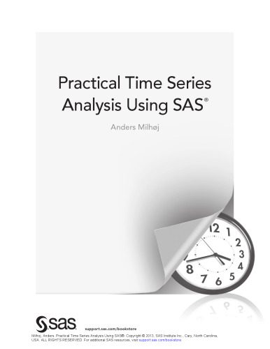 دانلود نسخه کامل کتاب Practical Time Series Analysis Using SAS
