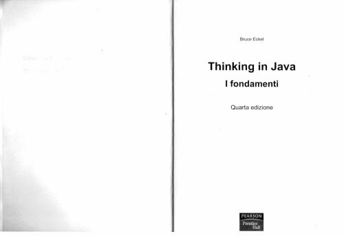 دانلود نسخه کامل کتاب Thinking in Java vol. 1 – Fondamenti