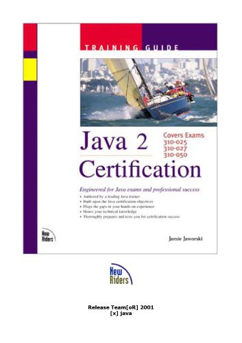 دانلود نسخه کامل کتاب Java 2 Certification Training Guide