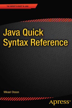 دانلود نسخه کامل کتاب Java Quick Syntax Reference